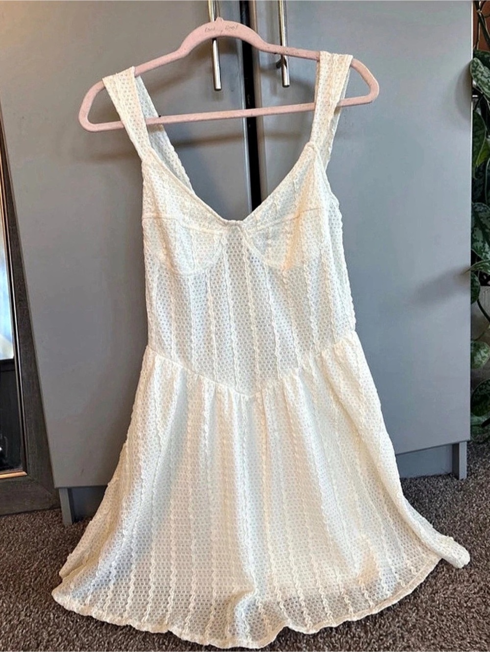 White Mini Dress Like New